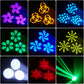 6X10W RGBW Mini Bee Eye Gobo Moving Head Light Disco Party Light