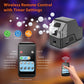 KBF-03 400W 3-in-1 Smoke Bubble Machine Wireless Remote Bubble Fog Machine
