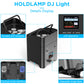4Pcs 80W Battery Led Par Light With Bag RGBWA+UV Wireless Par Light