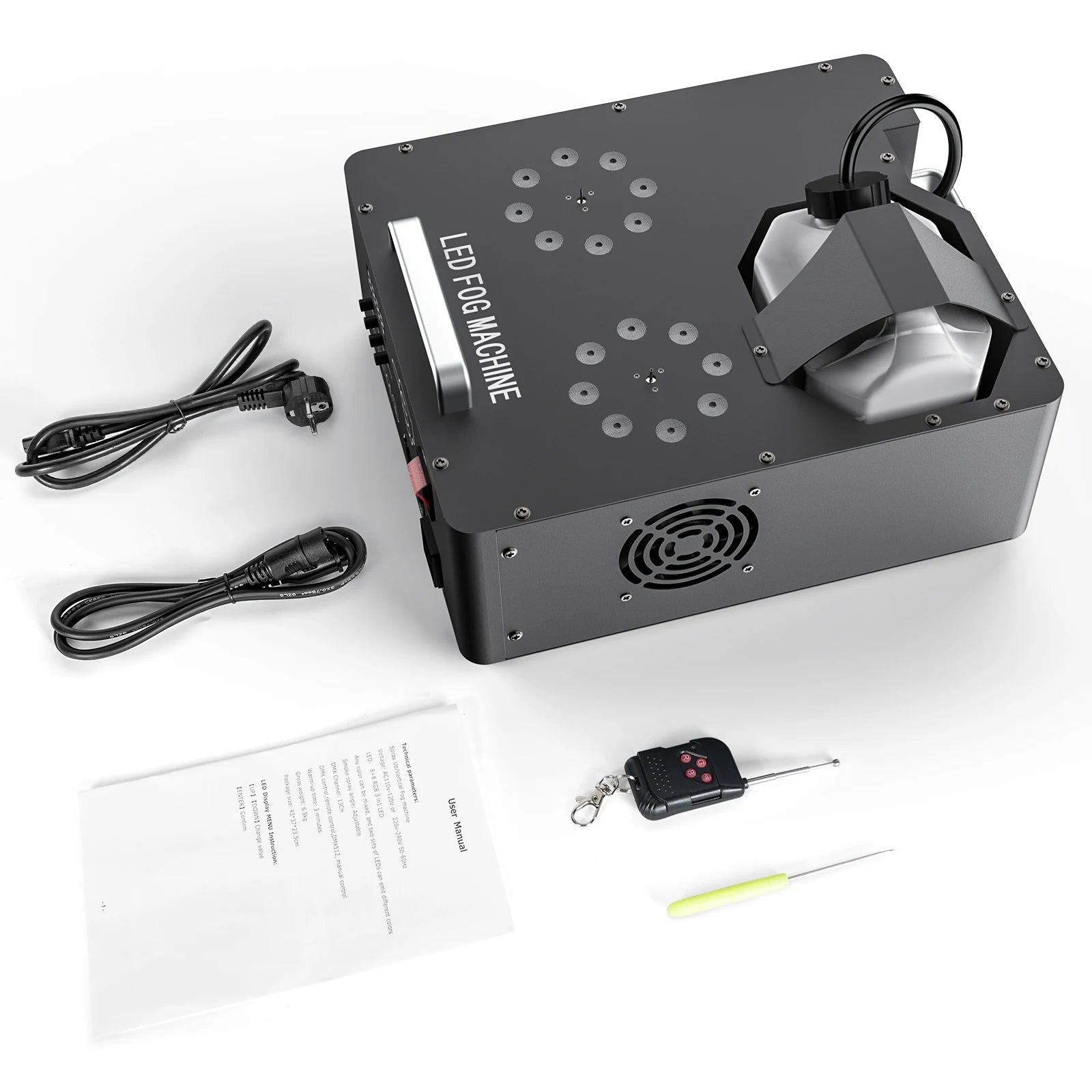 smoke machine with remote