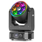7X30W RGBW Mini Bee Eye Moving Head Wash Light With LED Strip