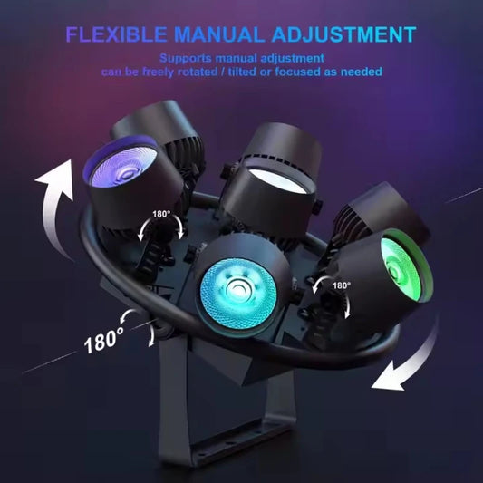 7-Eye Pearl RGB COB Audience Lamp