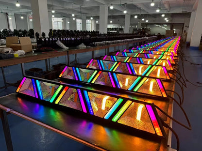 KR4 5LED RGB strobe wall washer retro stage light
