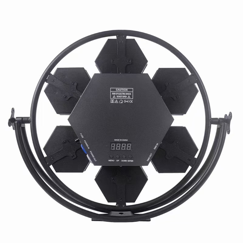 KR6 Mini Single Ring 7 Pieces Retro Stage Light