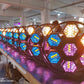 KR6 Mini Single Ring 7 Pieces Retro Stage Light