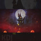 800W RGB 6LED Mini Mist Pumpkin Halloween Smoke Machine Party Fogger