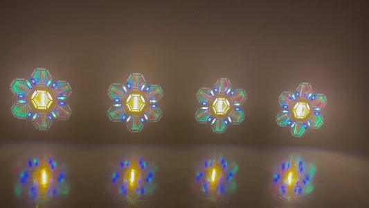 KR5 Single Ring 500W 3 in 1 Retro Stage Light with Auxiliary Light