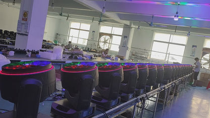 KW1 Bee Eyes 19*40W LED Moving Head Light with led ring
