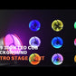 KR9 300W Led Background Retro Stage Light