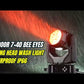 KWP1 740 Bee Eyes Waterproof Outdoor Moving Head Wash Light
