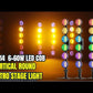 KR14 6×60W LED COB Vertical Round Retro Stage Light