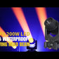 KBP3 200W LED Waterproof IP65 Moving Head Beam Light